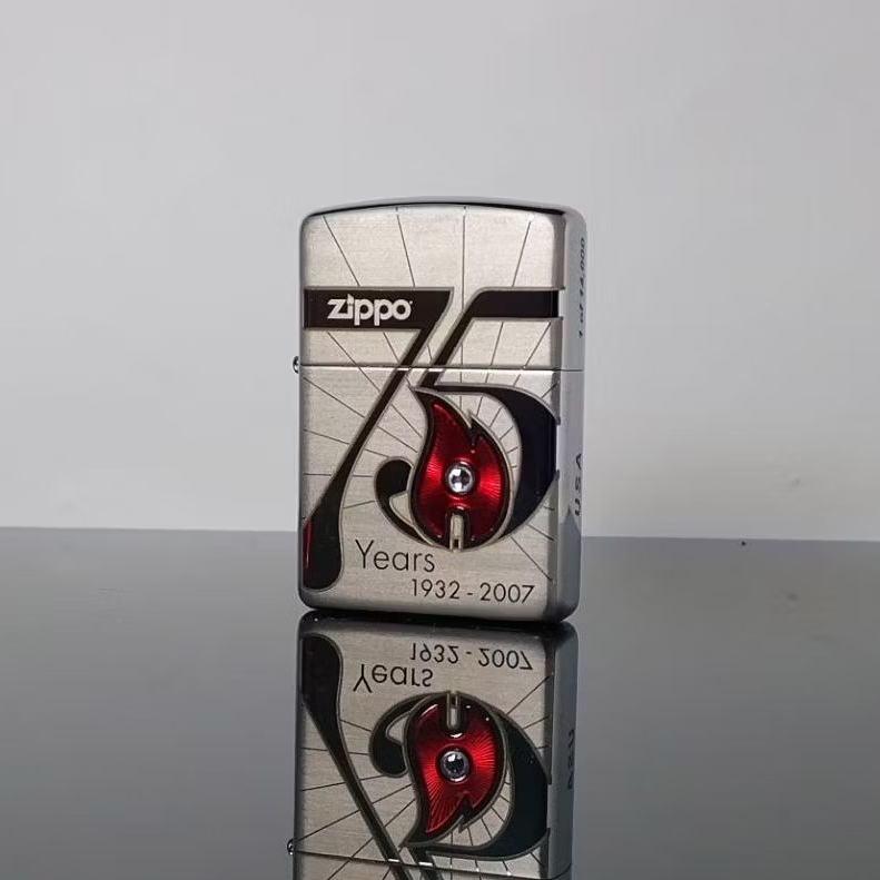 ZIPPO ARMOR COMMEMORATIVE 75TH ANNIVERSARY TAHUN 2007