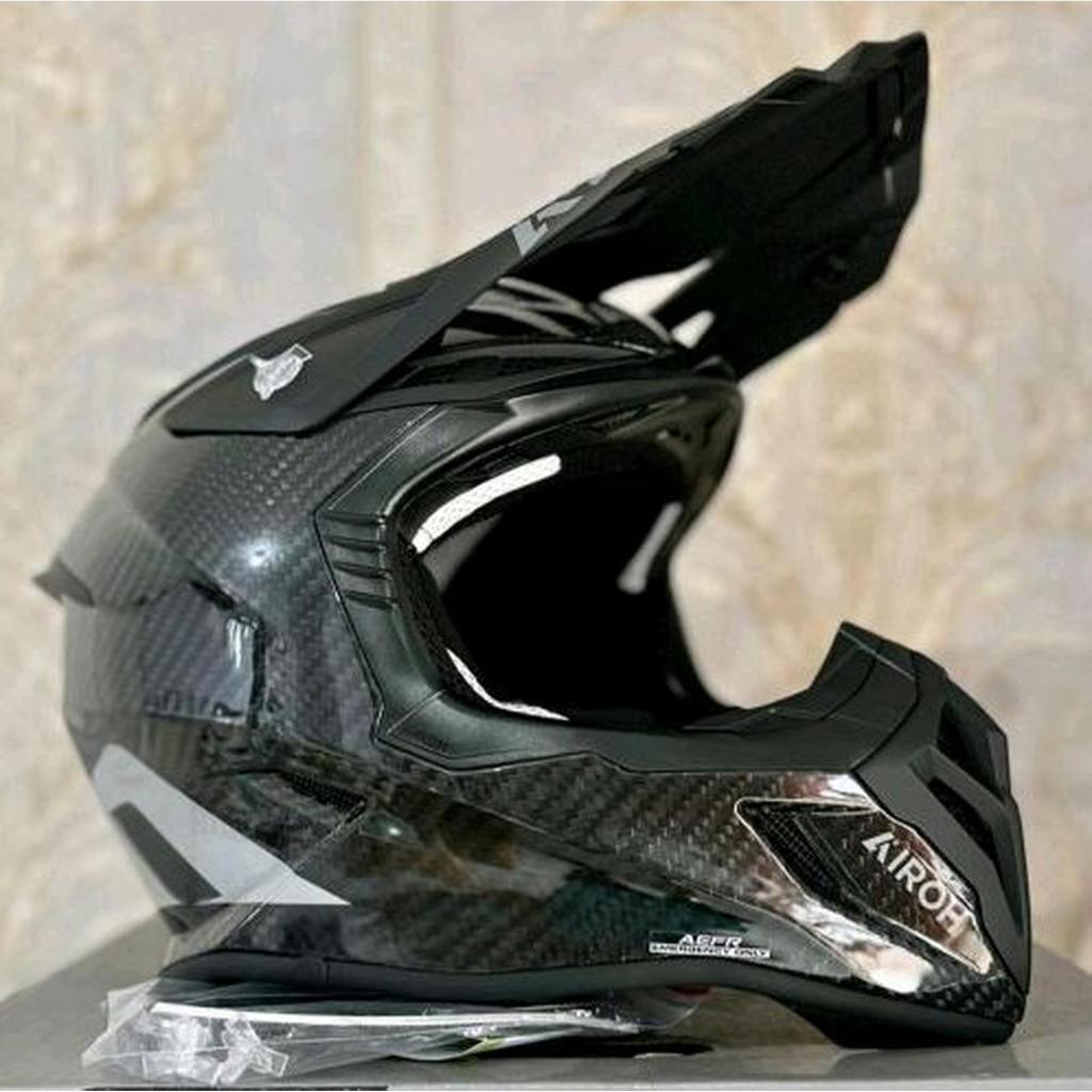 HELM AIROH AVIATOR ACE 2 CARBON GLOSS ORIGINAL HELM AIROH MOTOCROSS TRAIL