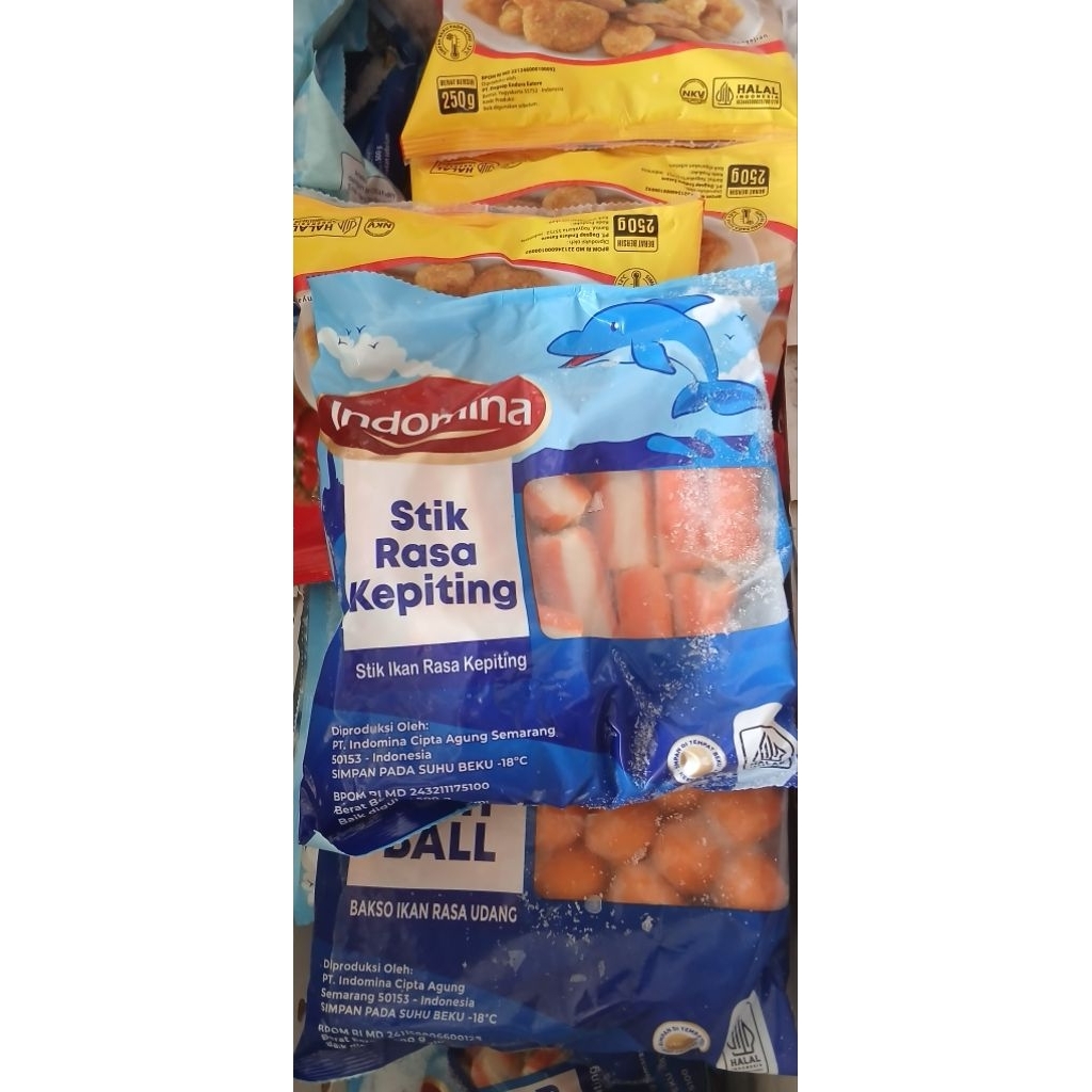 indomina stik kepiting/indomina salmon