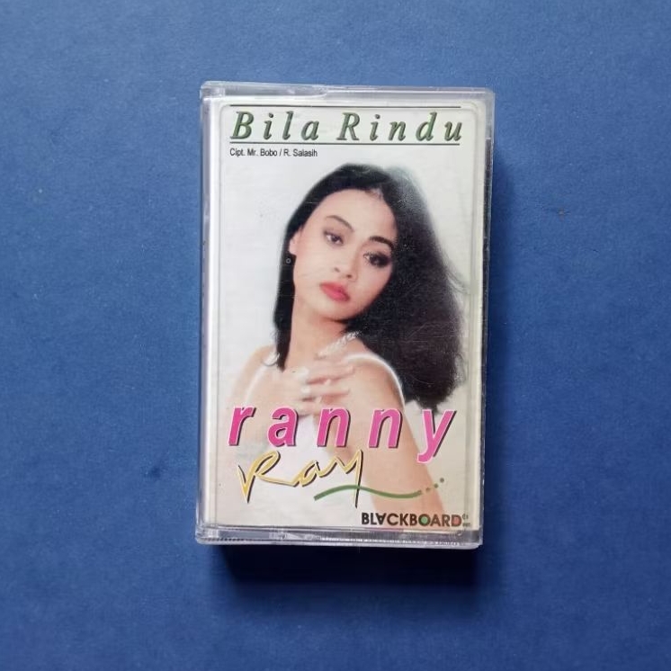 Kaset Pita Ranny Ray Album Bila Rindu Prod BLACKBOARD Ind