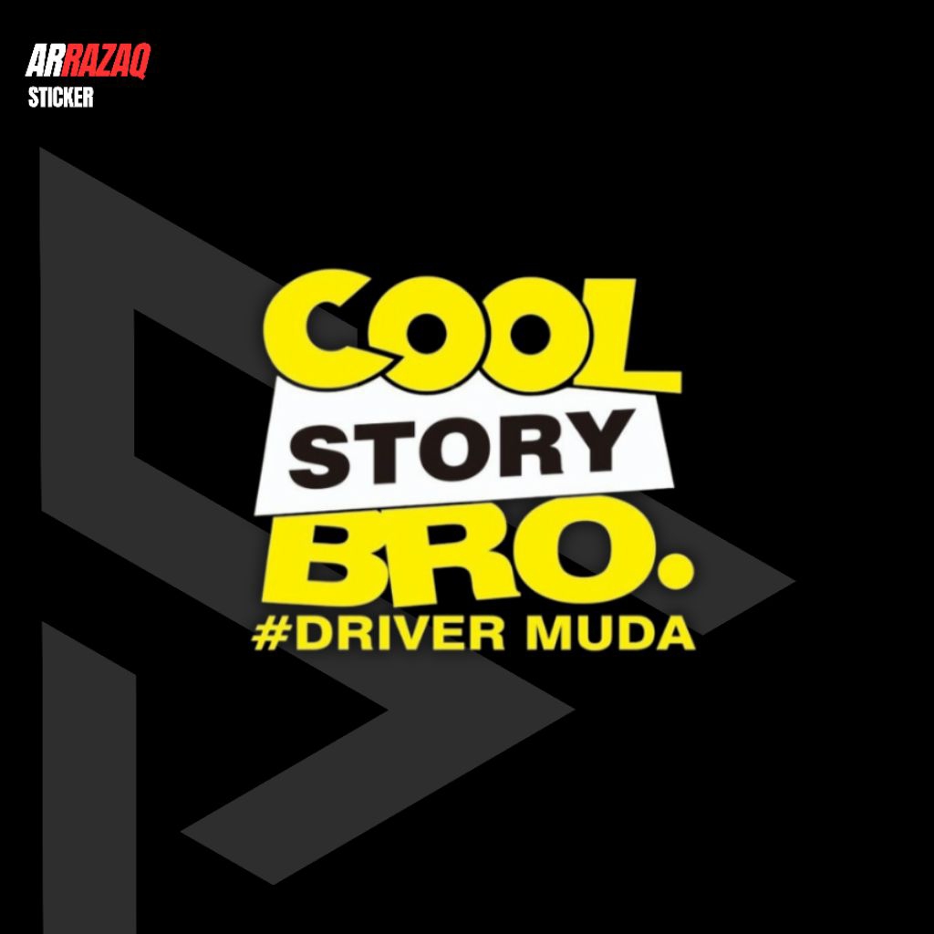 Stiker mobil truk/pickup custom stiker cutting ditempel di kaca mobil truk/pickup stiker KATA KATA