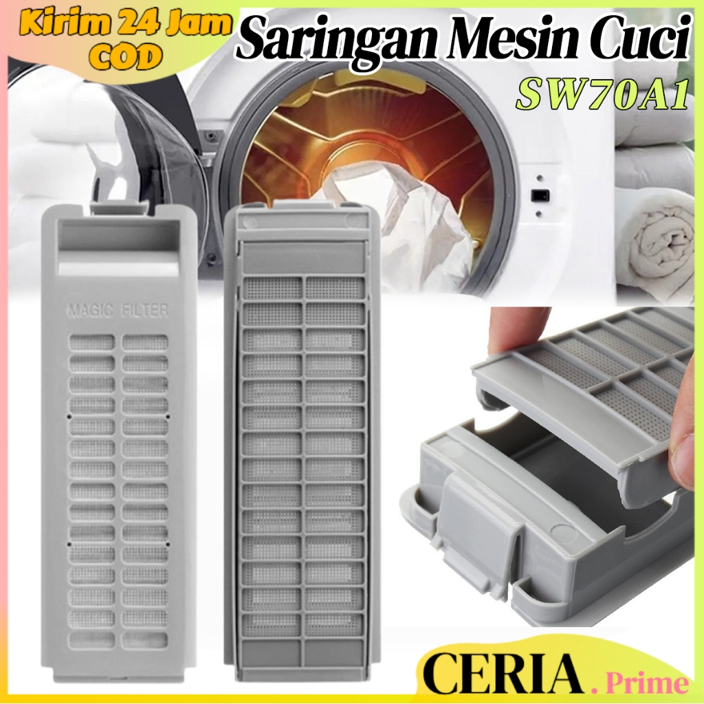Saringan Mesin Cuci Samsung SW70A1 Magic Filter 1 Tabung Penyaring Kotoran Top Loading Original