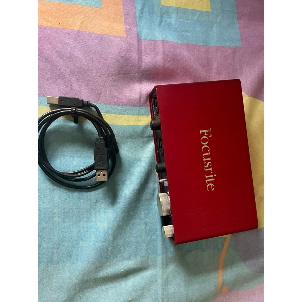Soundcard Focusrite 2I2 Gen 2