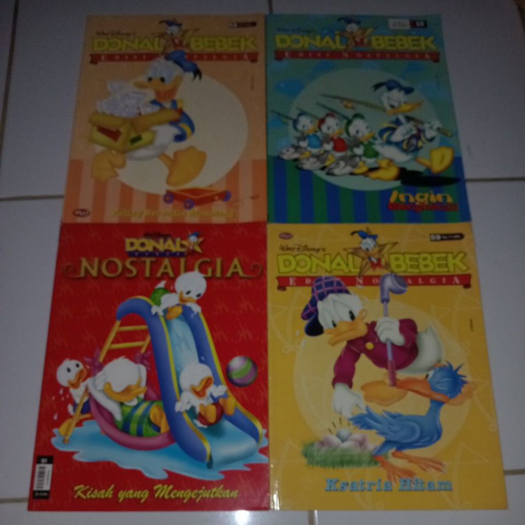 buku donal bebek edisi nostalgia (buku besar)