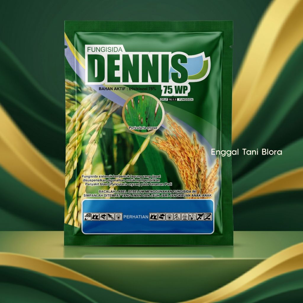 Dennis 75WP 100gr Fungisida Sistemik Untuk Blas padi