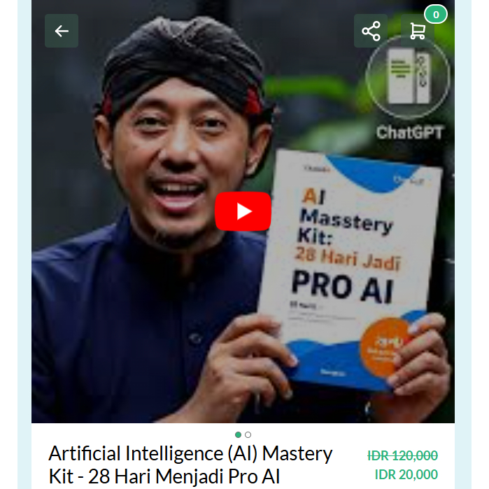 AI Mastery Kit: 28 Hari Jadi Pro Semua Artificial Intelegence - Artificial Intelligence (AI) Mastery