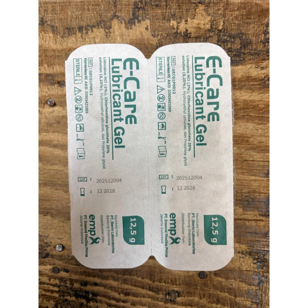 E care sterijell pelumas gel