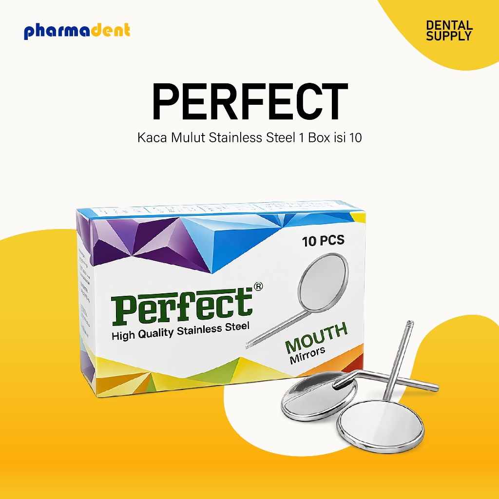 Pharmadent - Perfect Dental Instrument Kaca Mulut 1 Box
