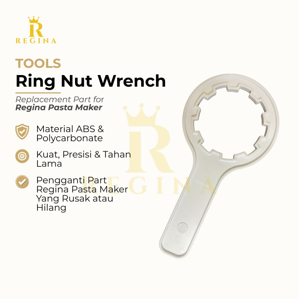Part Pembuka Barrel Lock Ring Nut Wrench Regina Pasta Maker Marcato Original Italy