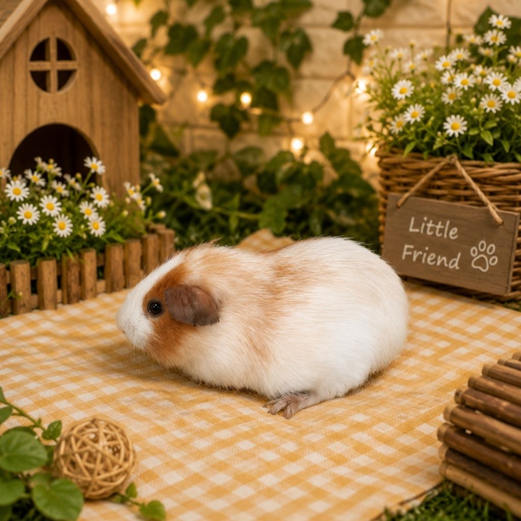 guinea pig — american dalmatian