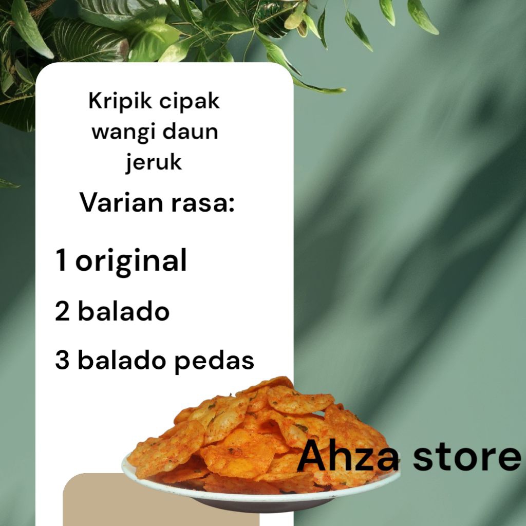 keripik cireng kering pedas sehah/keripik cireng kering balado+pedas/cireng kering/keripik cipak koc