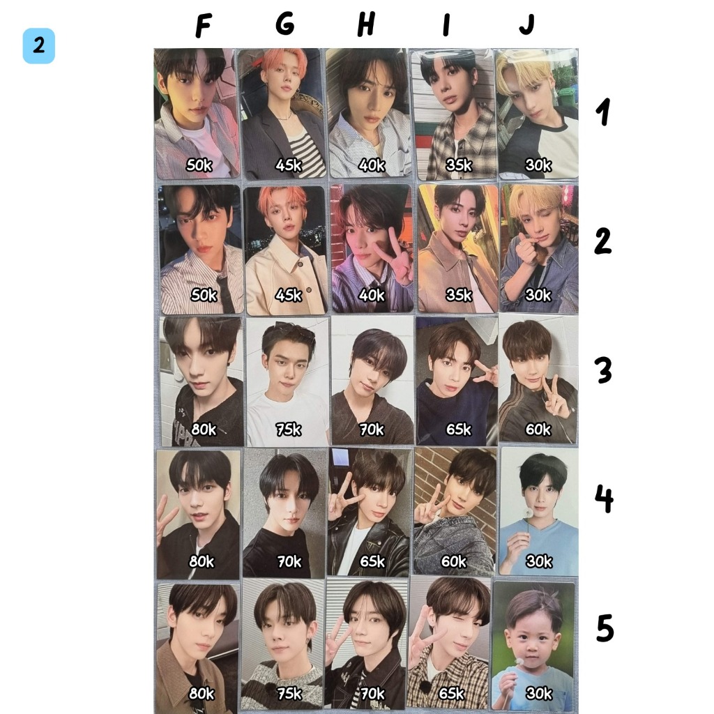 PC Official TXT Photocard Tomorrow by Together Soobin Yeonjun Beomgyu Taehyun Hueningkai Lucky Draw 