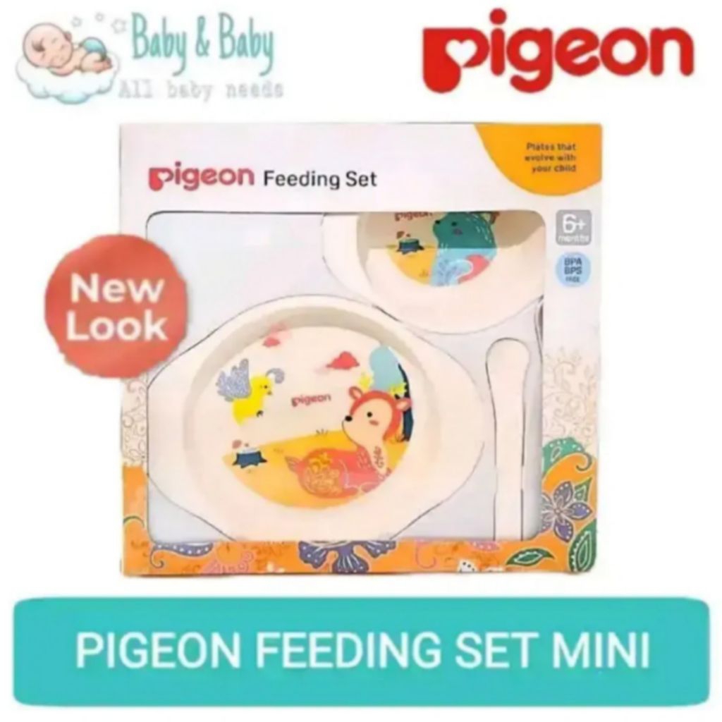 PIGEON Feeding Set mini / Feeding Set Kecil