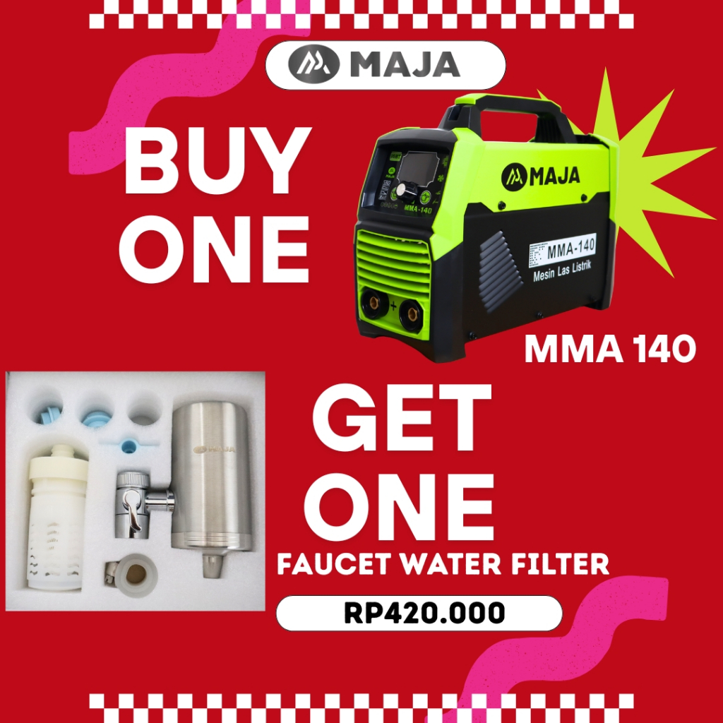 Maja Mesin Las MMA 140 Inverter Mesin las Mesin trafo las Mesin las Mesin trafo las Welding machine 
