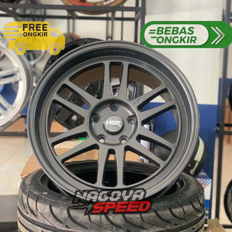 VELG MOBIL HSR RING 18 BUAT INNOVA XPANDER RUSH CRV DLL VELG HSR BOROKO BLY R18