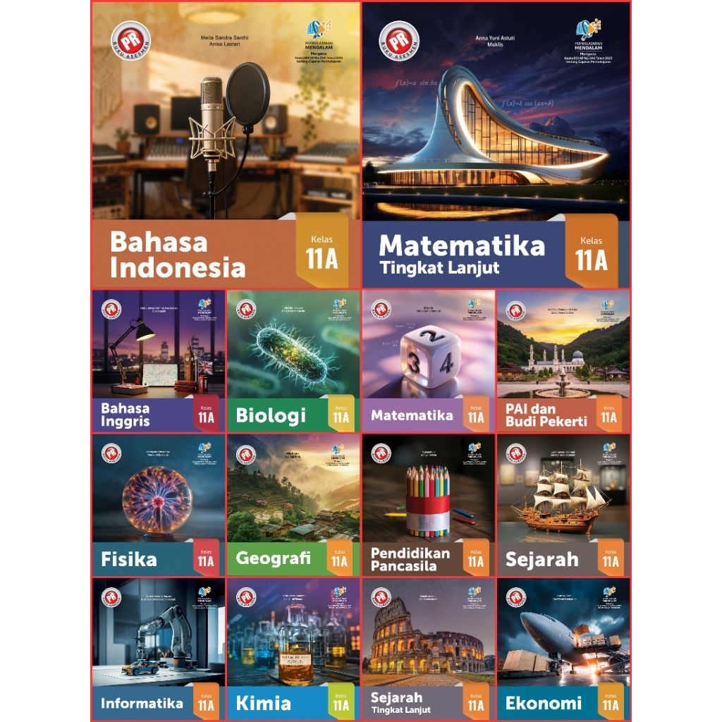 Buku Lks PR Interaktif Asesmen SMA Kelas XI, 11 Semester 1 Kurikulum Merdeka Intan Pariwara