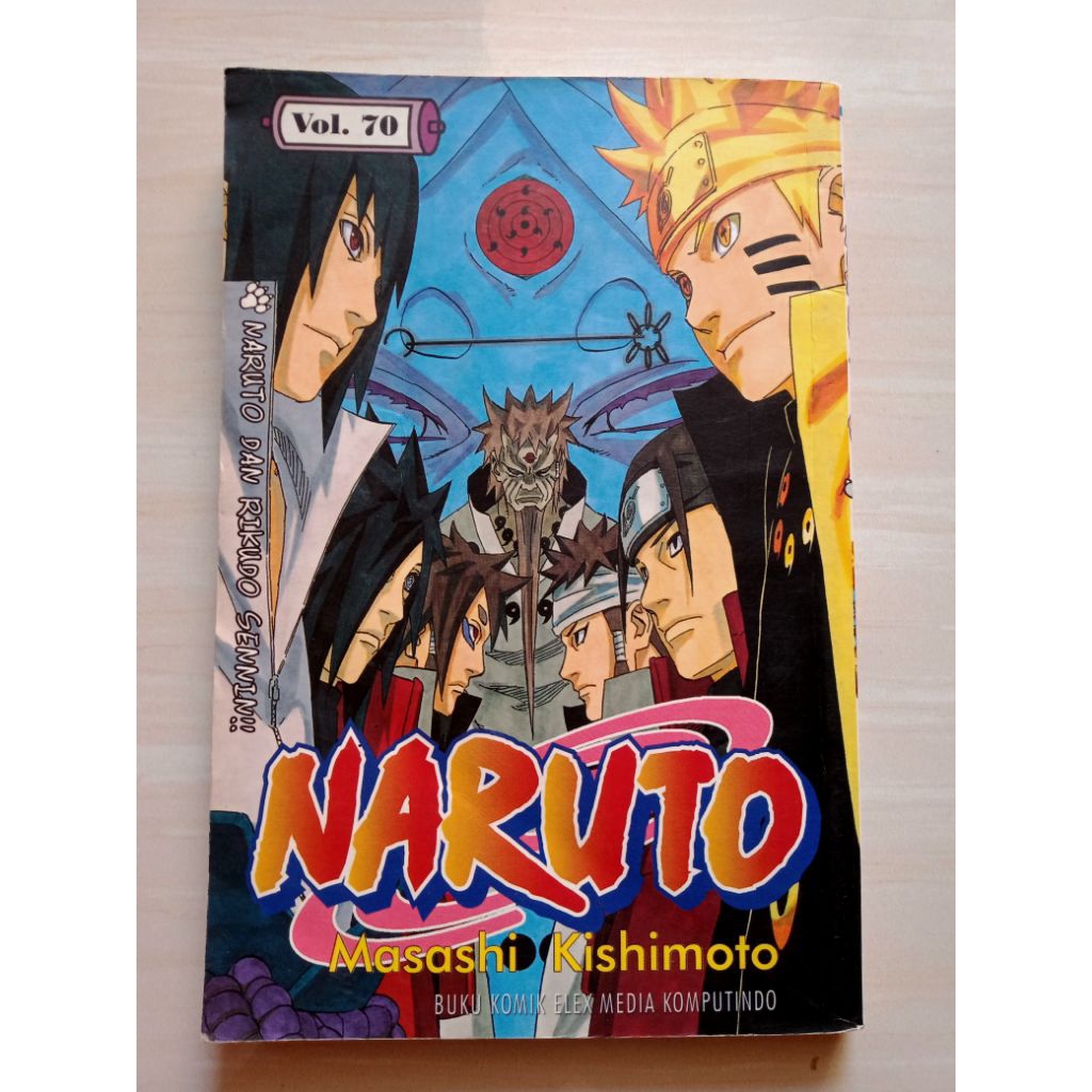 KOMIK NARUTO SHIPPUDEN VOL 70 | ORIGINAL