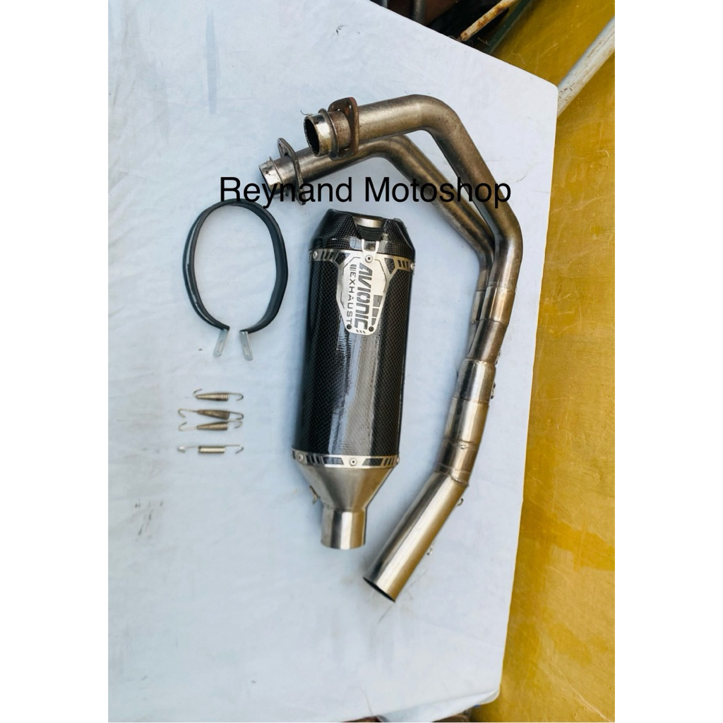 Avionic Fullsystem kawasaki Er6n Er6f Xmax Knalpot Avionic Er6n Xmax Avionic Exhaust Original