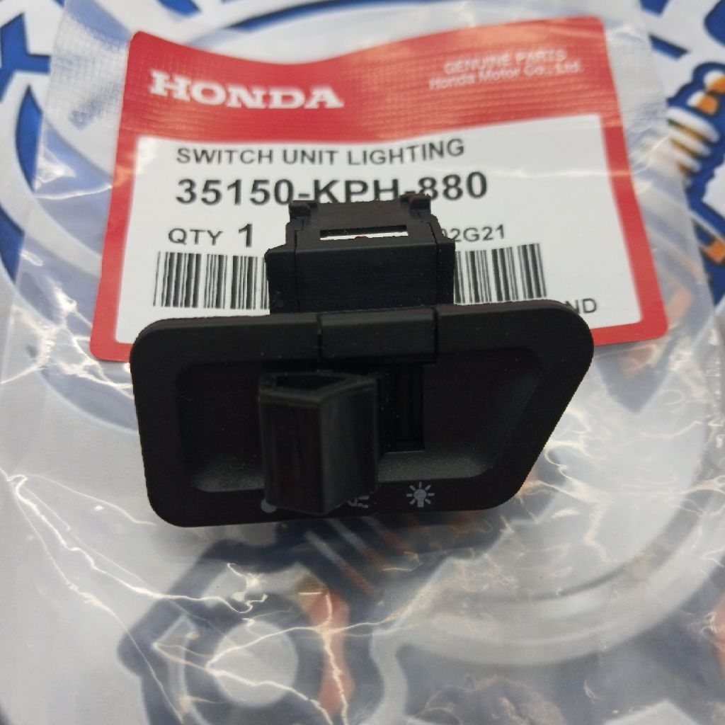 TOMBOL SAKLAR LAMPU HONDA KHARISMA 35150-KPH-880