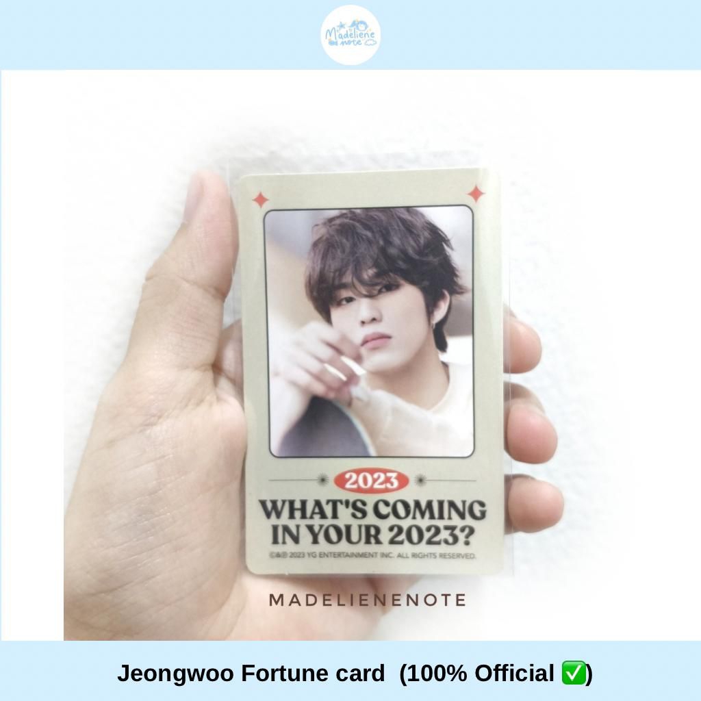 PC Official Jeongwoo Treasure Fortune Card Photocard Jeongwoo