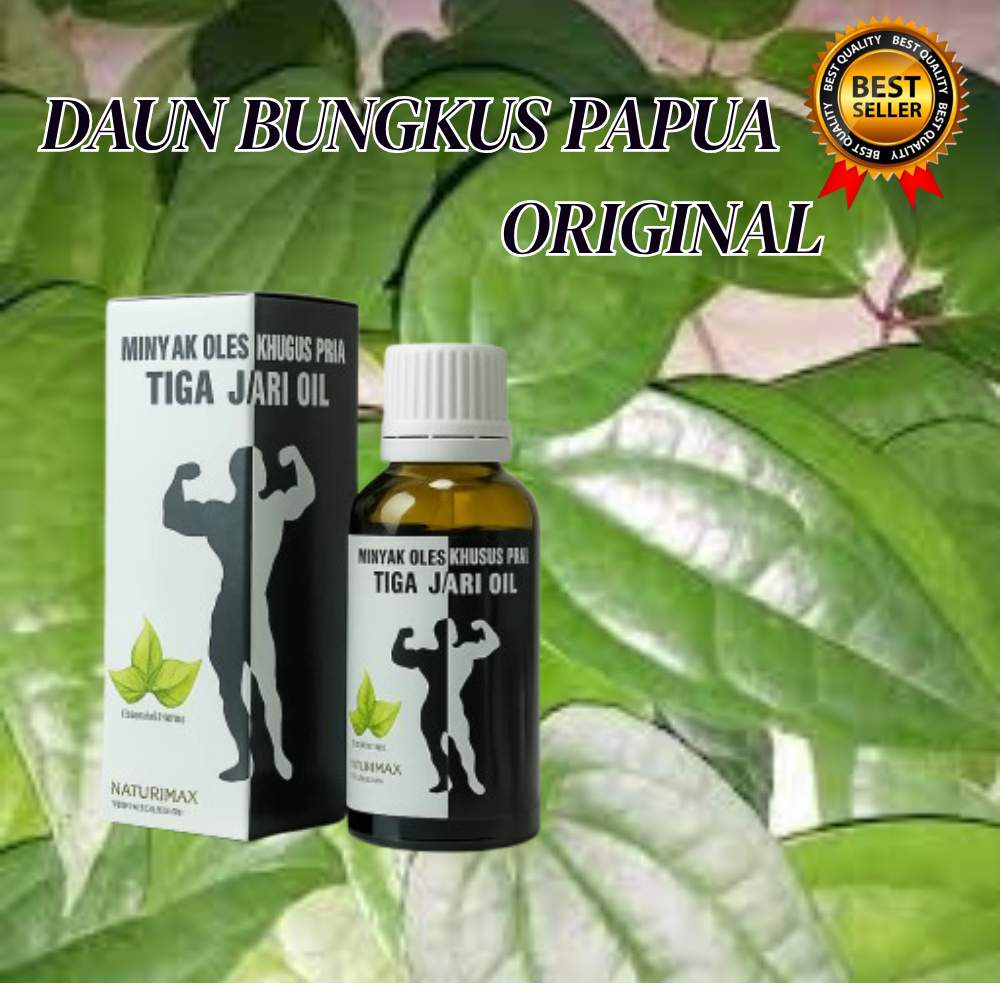 MINYAK BALUR NUSANTARA DAUN BUNGKUS PAPUA HERBALTRADISIONAL  ORIGINAL SUDAH BPOM