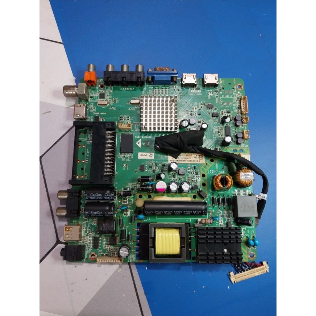 MB MAINBOARD TV PHILIPS 32PHT5200 MESIN TV PHILIPS 32PHT5200
