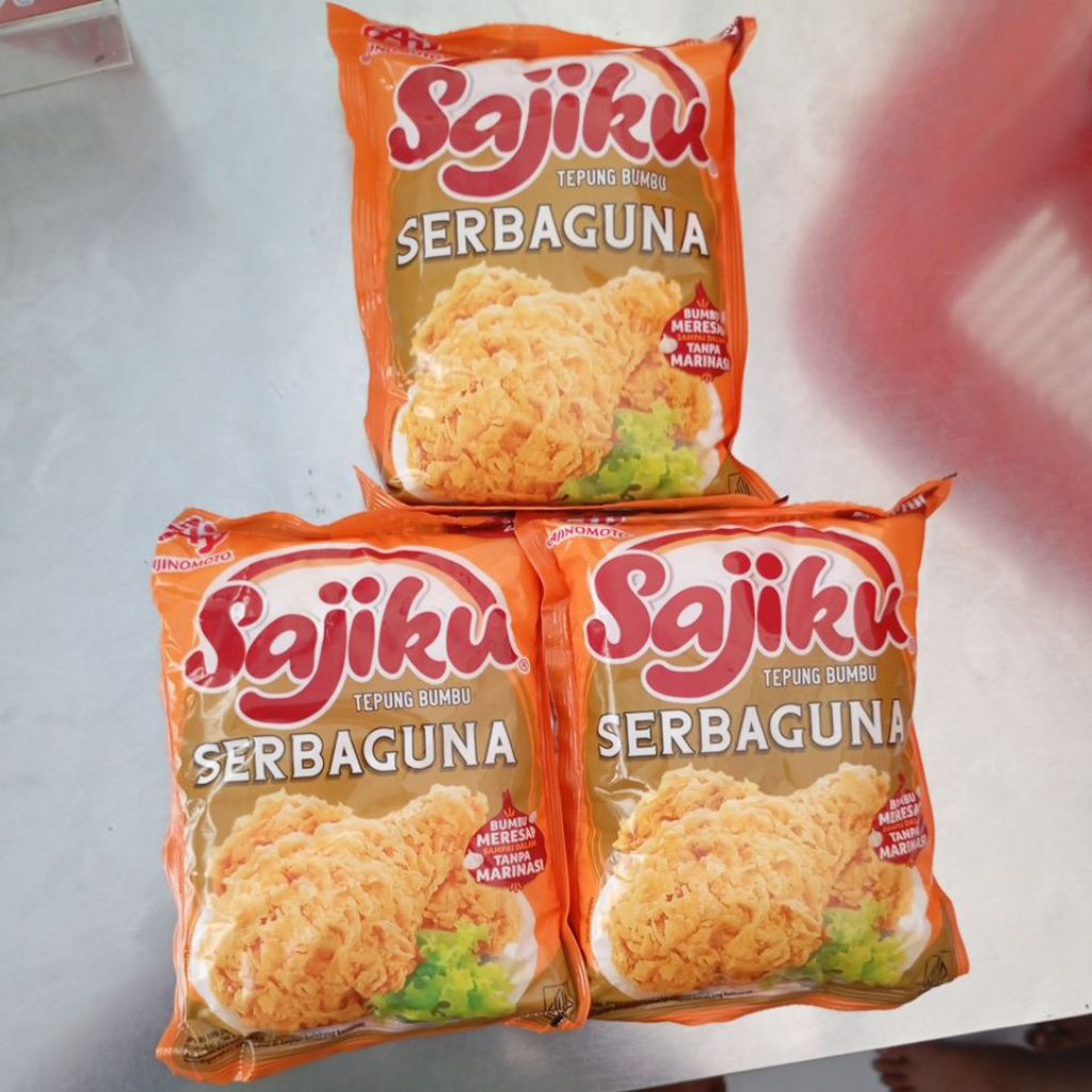 SAJIKU Tepung Serbaguna 220gr Untuk Menggoreng Ikan Udang Ayam Tahu Tempe Crispy