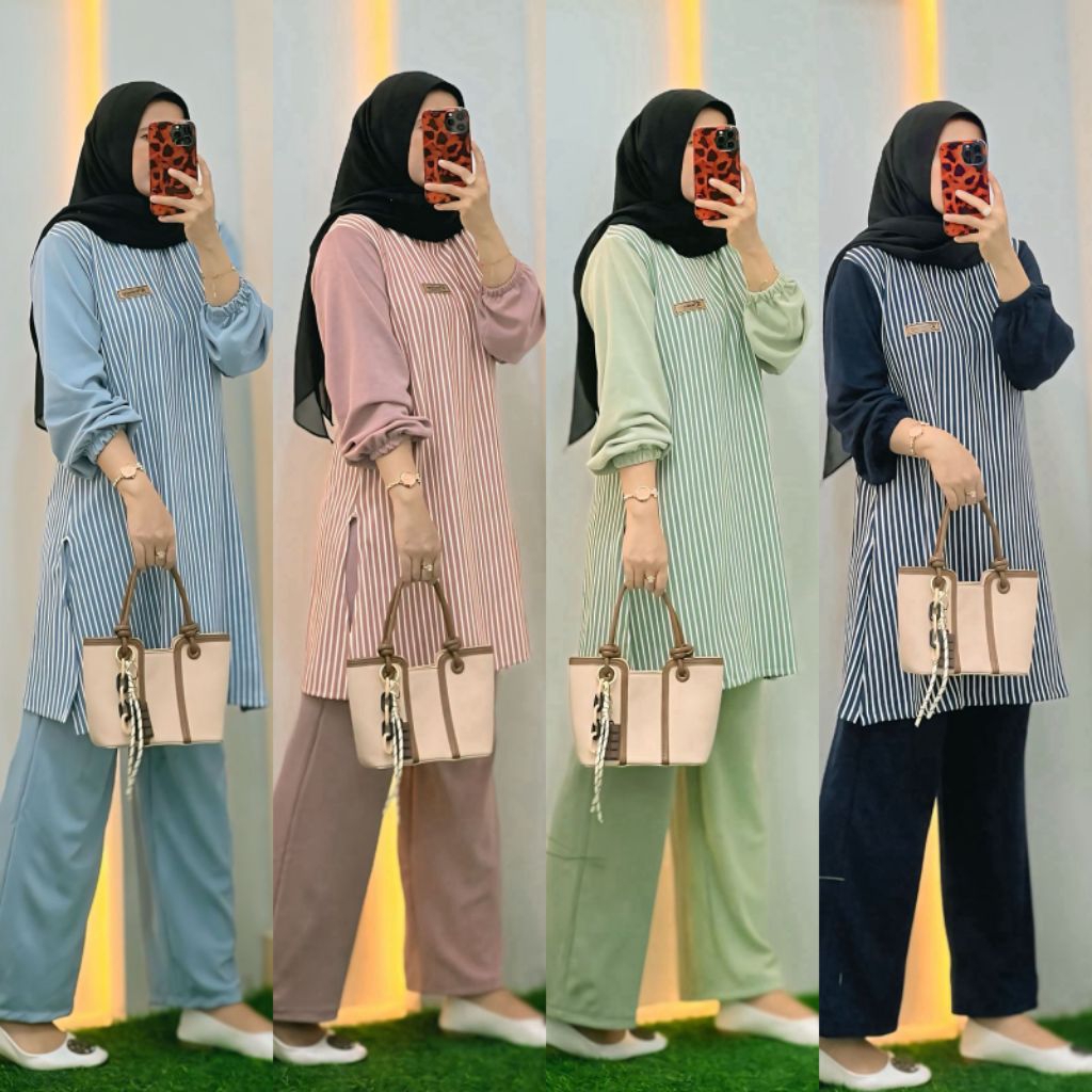 Set tunik salur