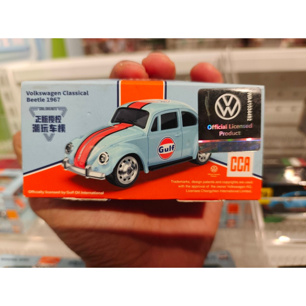 CCA COOL CHIC AUTO VOLKSWAGEN CLASSICAL BEETLE 1967 OFFICIAL LISENCED PRODUCT 1:54