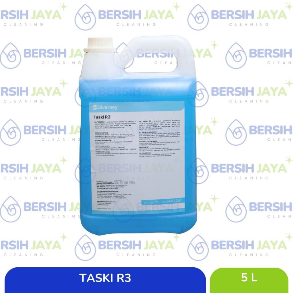 Diversey TASKI R3 - 5L (Pembersih Kaca & Cermin)