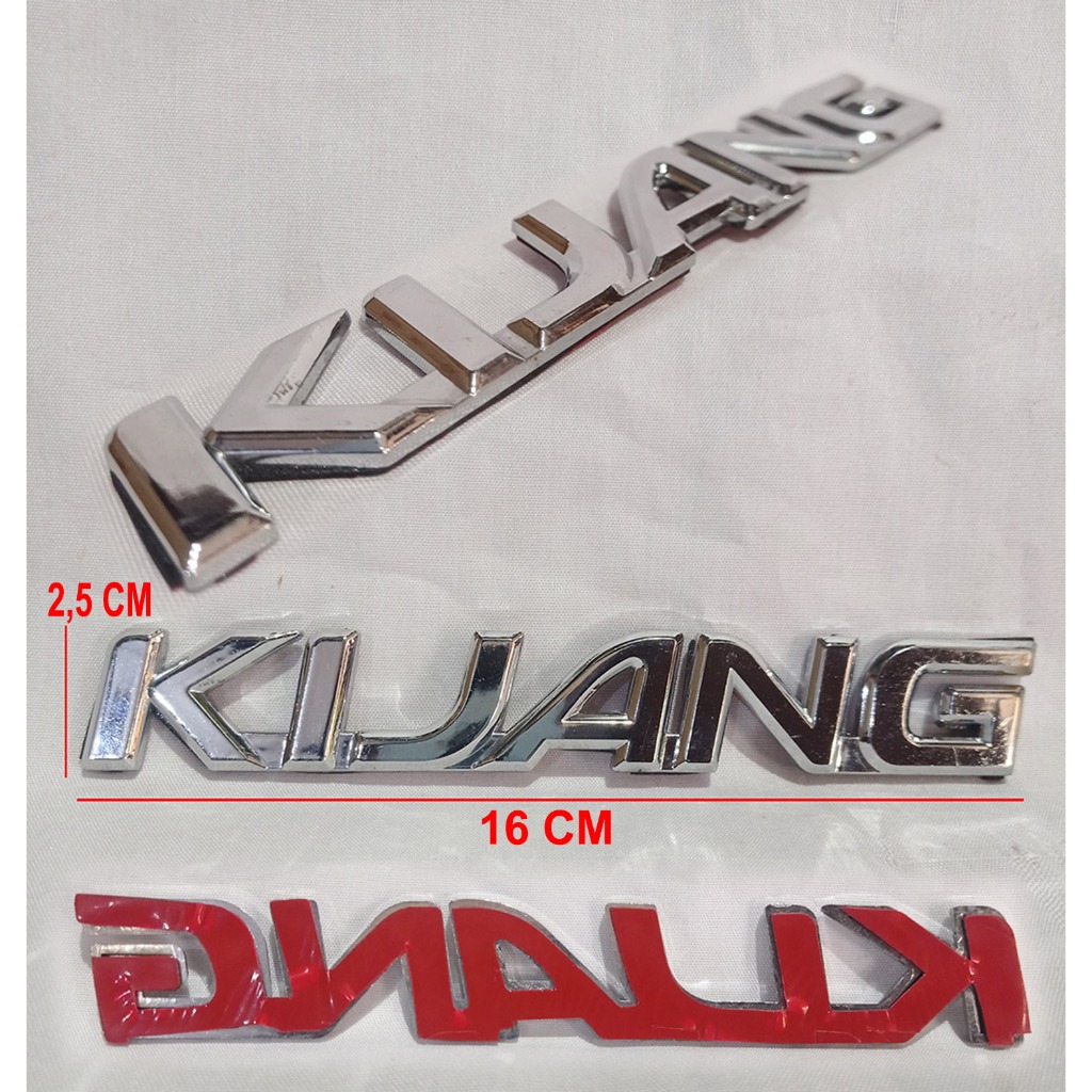 Emblem Logo Mobil Kijang New Kijang Capsul Kapsul LGX LSX Bagian Atas Spakbor