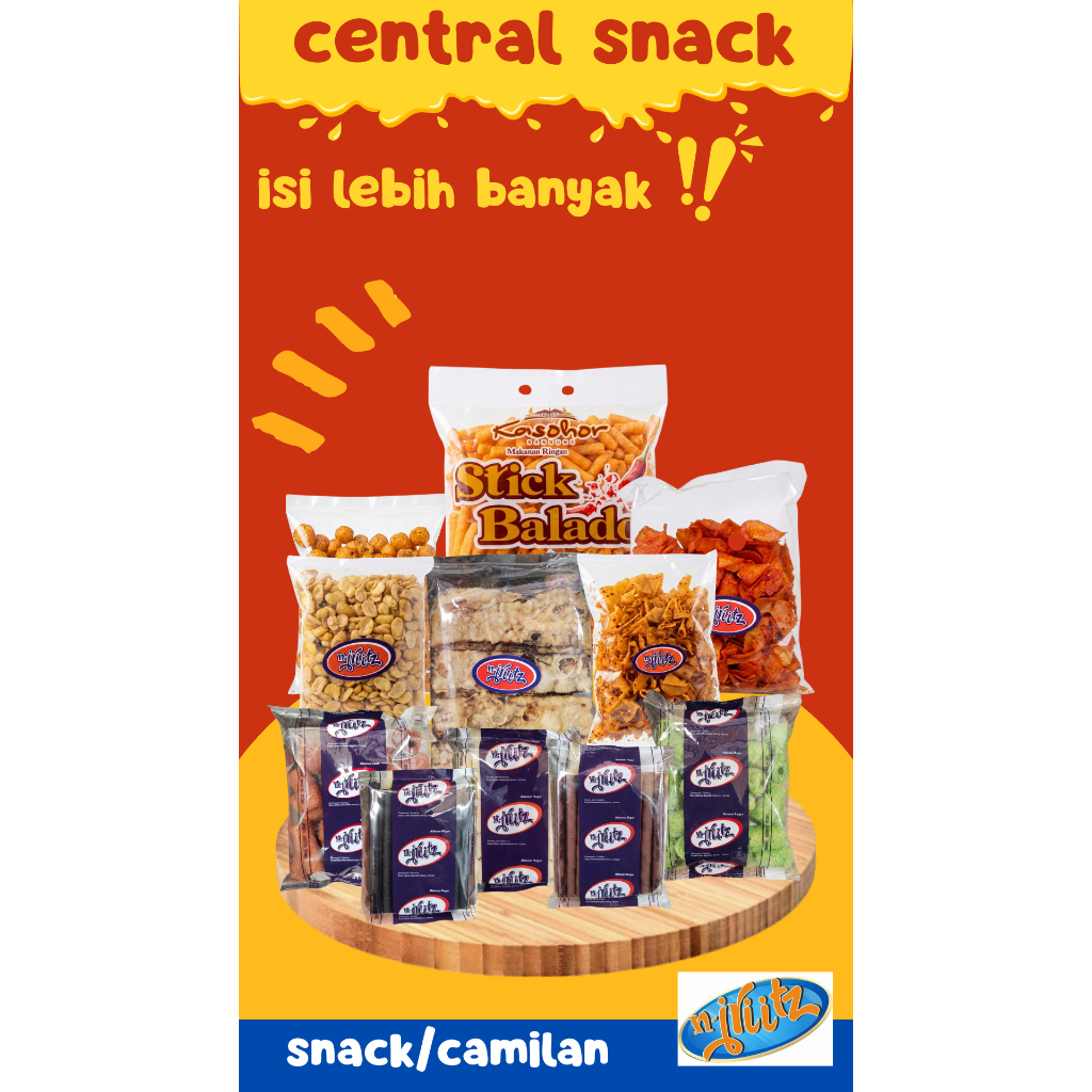 More_Man Snack Murah / Snack Njritz Asli Central Snack - Part 6