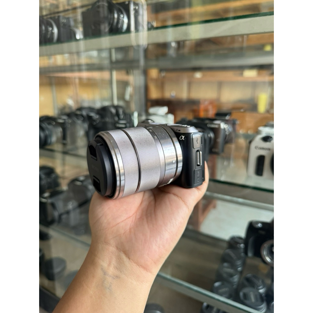 [KAMERA MIRRORLESS] SONY NEX C3 BLACK MULUS SECOND BERGARANSI