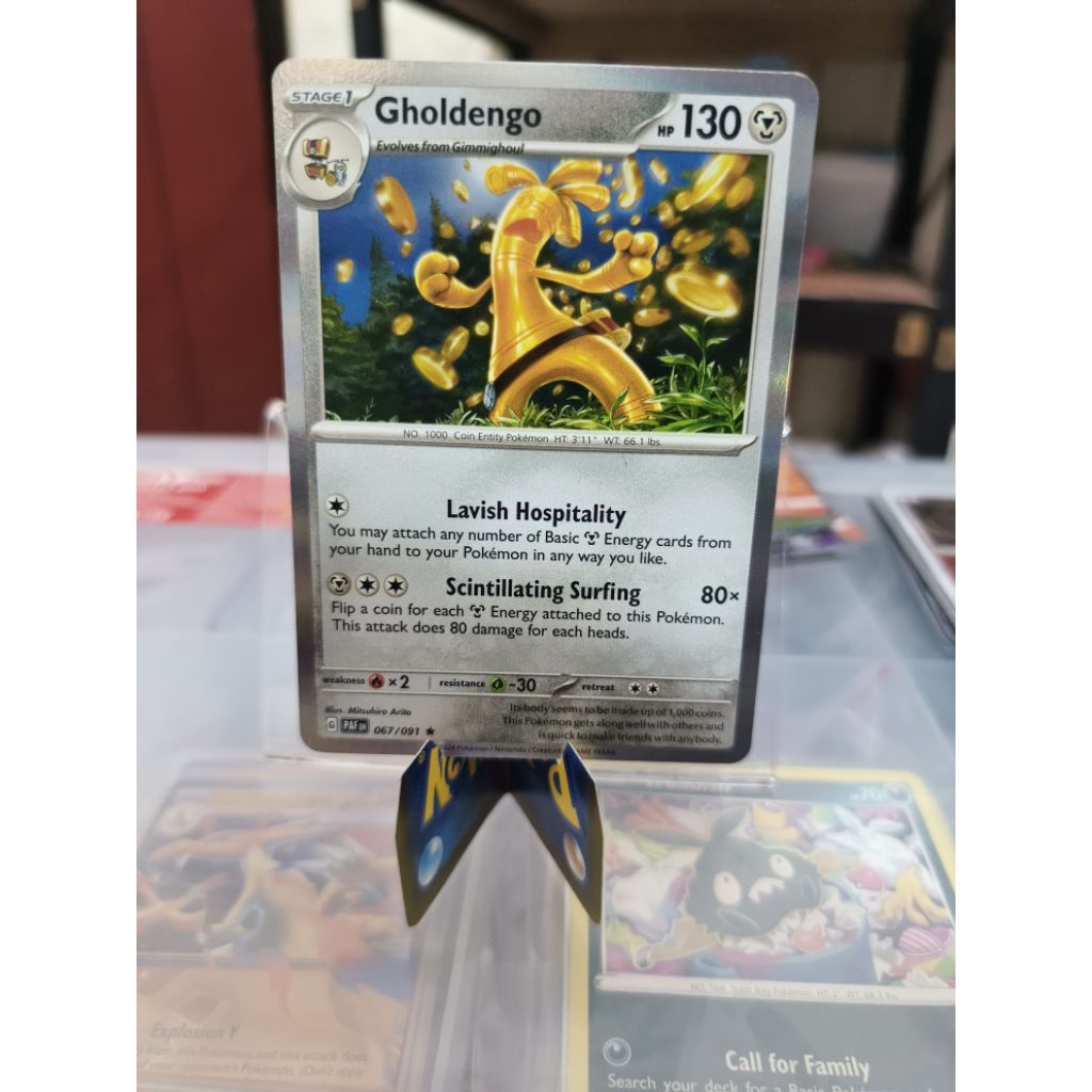 Gholdengo 067/091 Holo - Paldean Fates