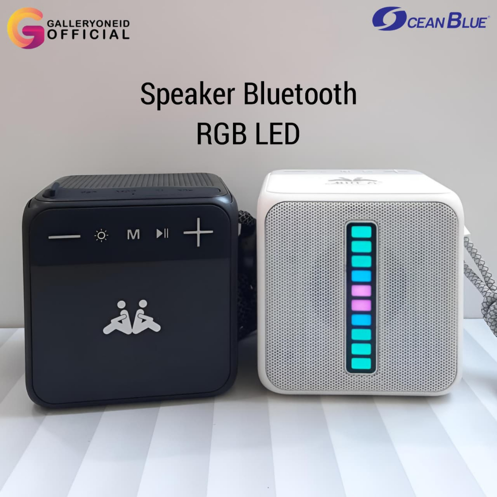 Speaker Bluetooth RGB LED Wireless Portable Mini Speaker Stereo Bass Galleryone Gallery One