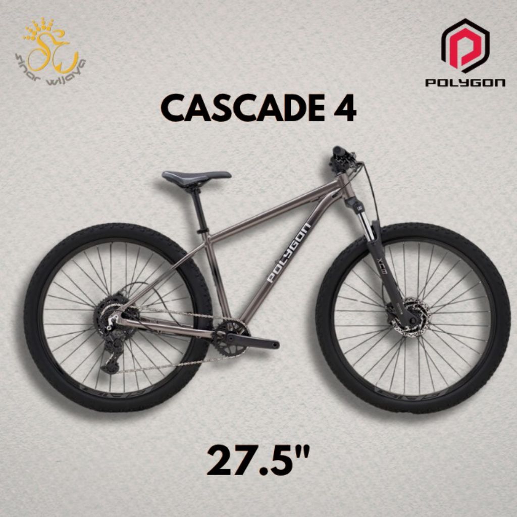Polygon Sepeda Gunung Cascade 4 MTB 27.5" | MTB XC Alloy Ringan