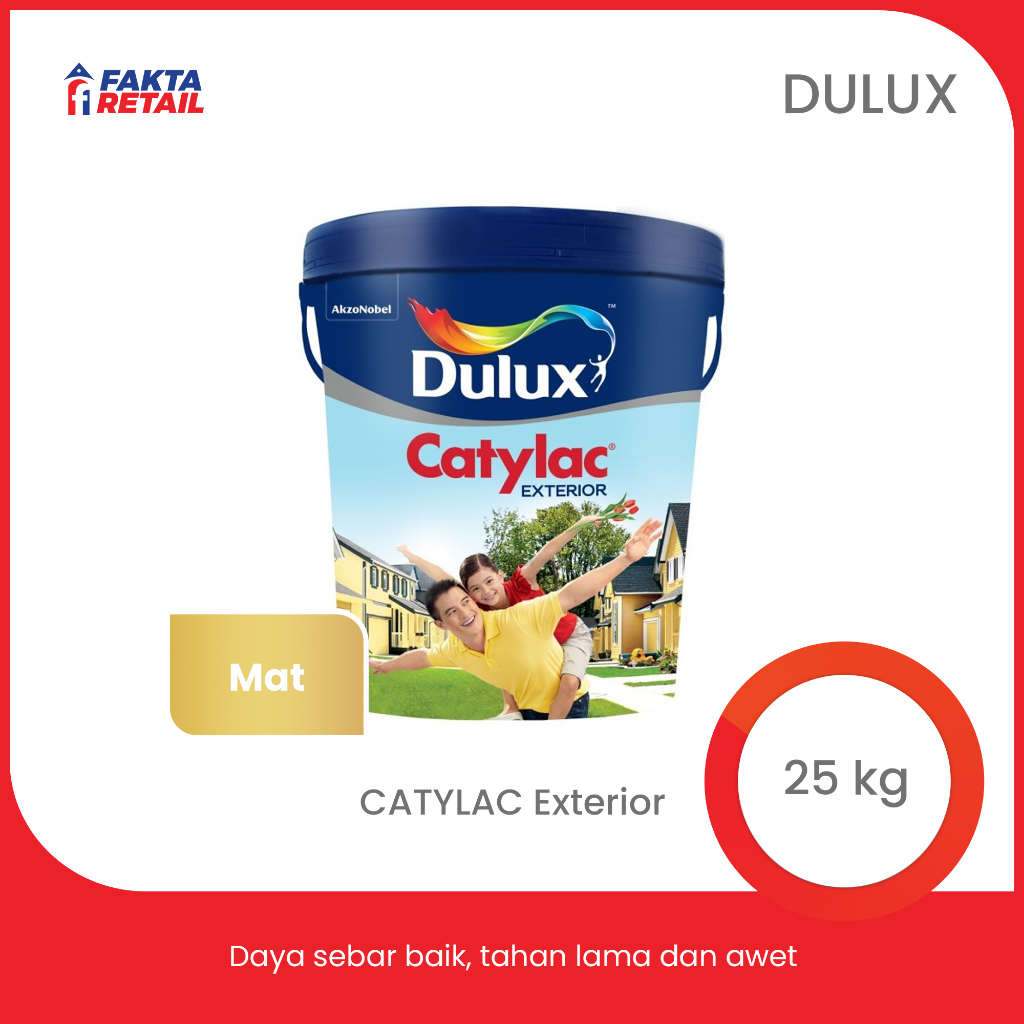 DULUX CATYLAC EXTERIOR 25 KG PUTIH