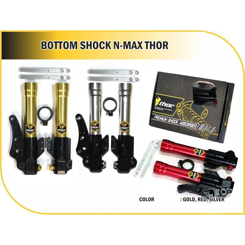 Bottom Shock NMAX THOR | Dudukan Shock Plug & Play