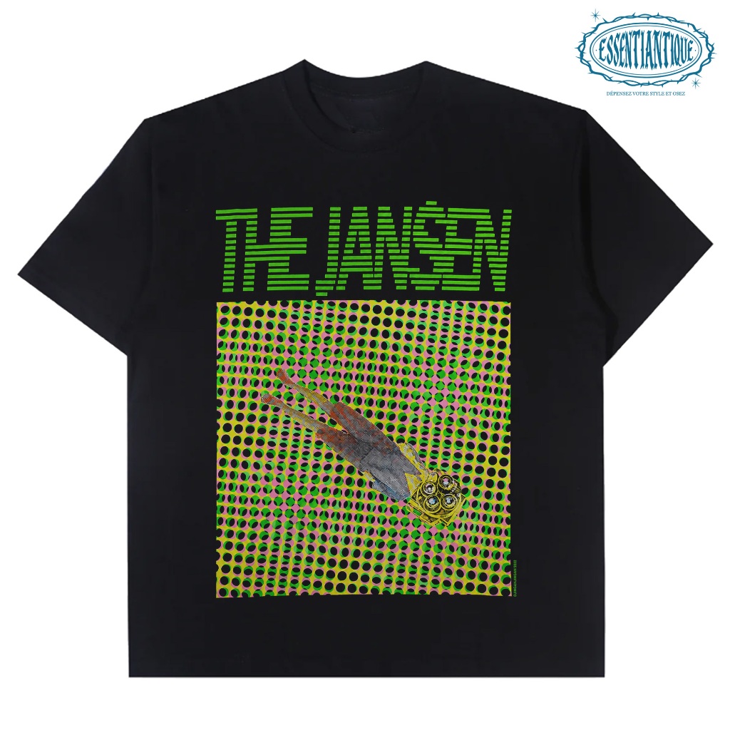 Tshirt The Jansen art Ilusi Optik Bayang Tercipta desain kualitas bahan katun combed - 300