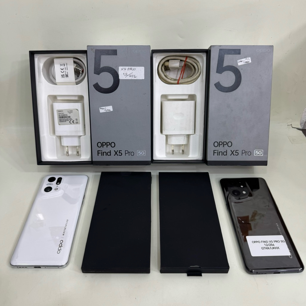 Oppo Find X5 Pro 5G 12/256gb Fullset Second Garansi Resmi
