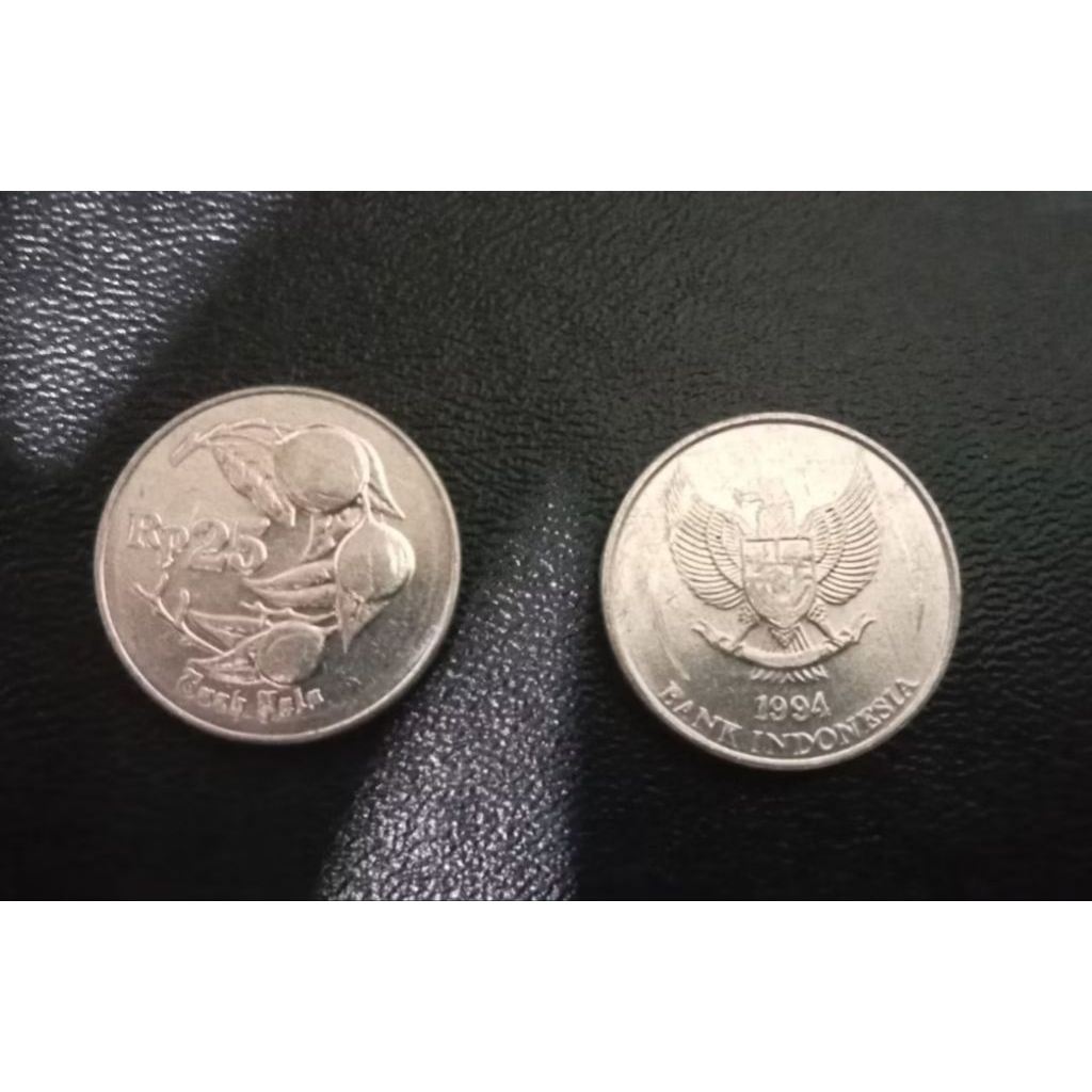 Koin 25 Rupiah Buah Pala