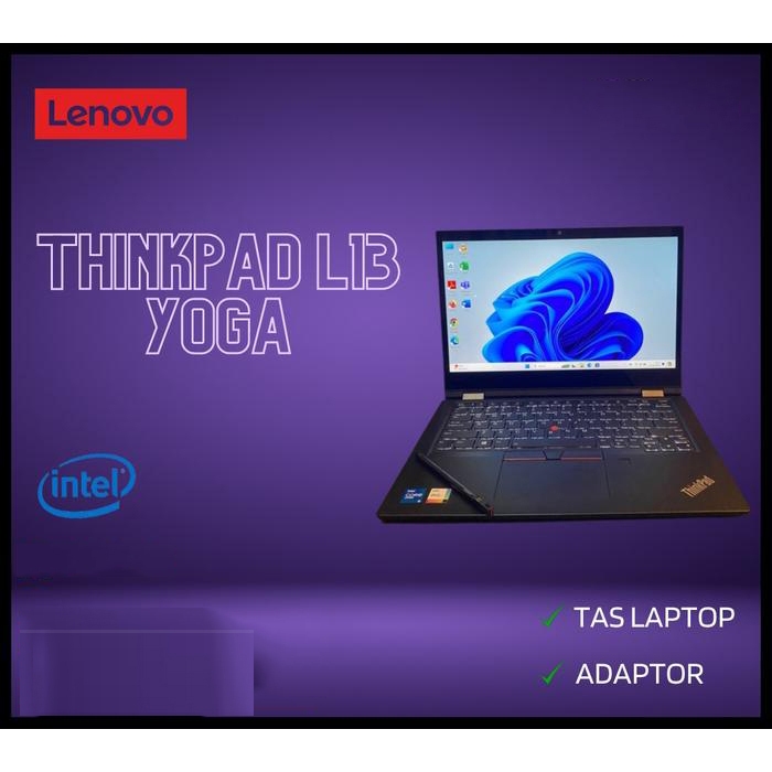 Laptop Lenovo Thinkpad L13 Yoga 2nd Core i5 Gen 11 Ram 16GB SSD