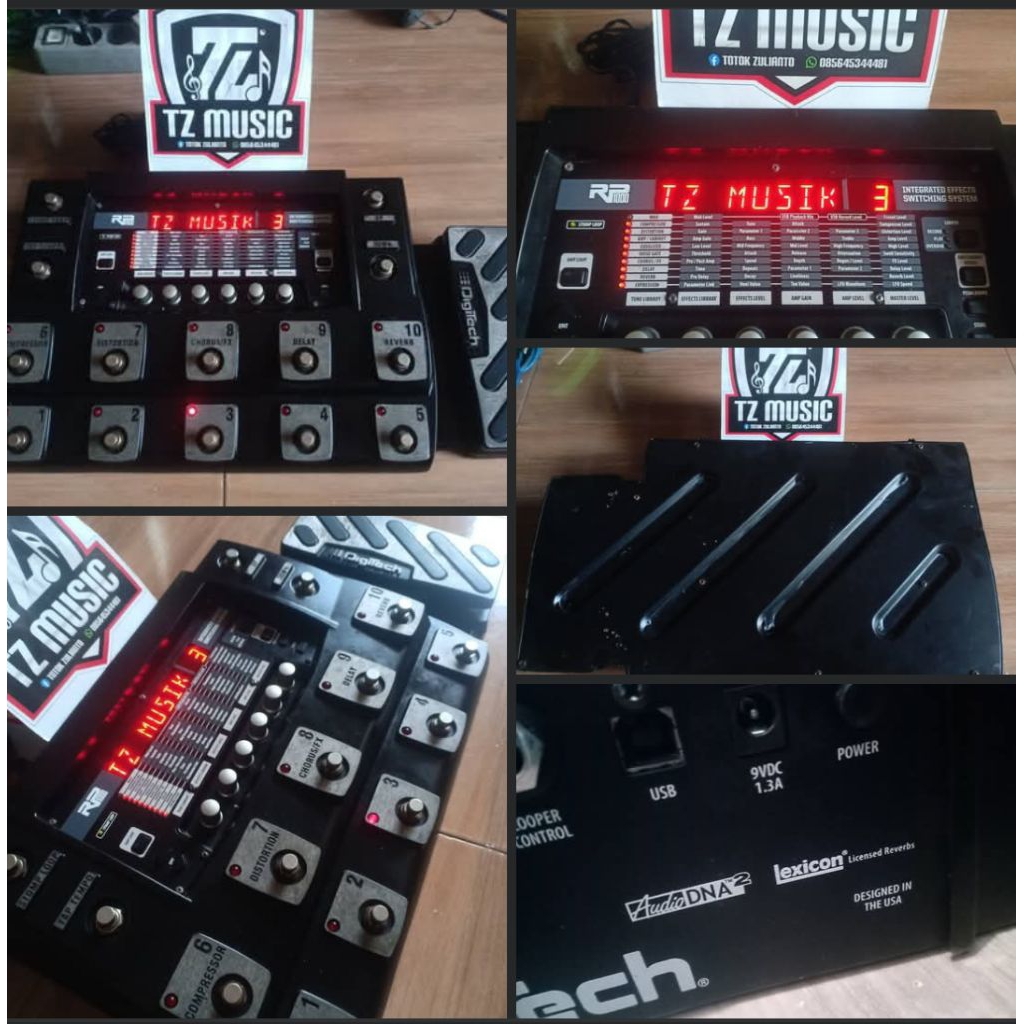 efek gitar digitech RP1000