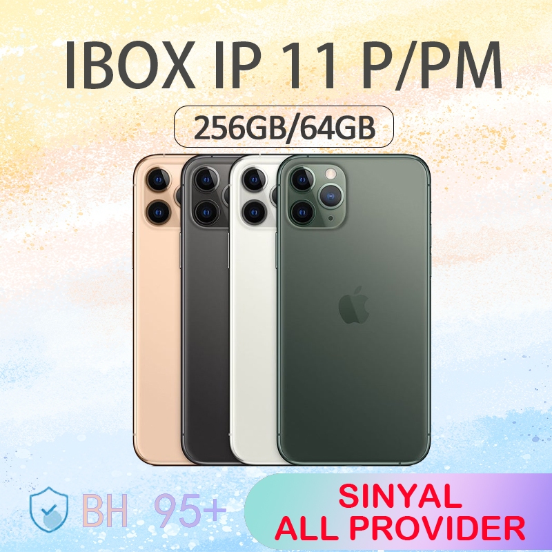 IBOX SECOND IP 11 PRO MAX/PRO 256GB/64GB FULLSET MULUS SECOND GOOD CONDITIONS