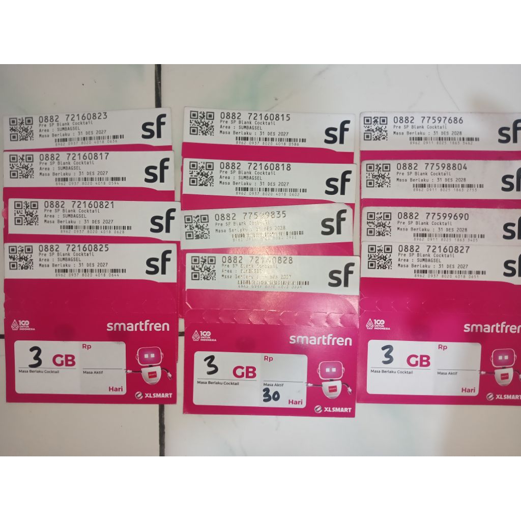 kartu perdana Smartfren kuota 3GB Murah
