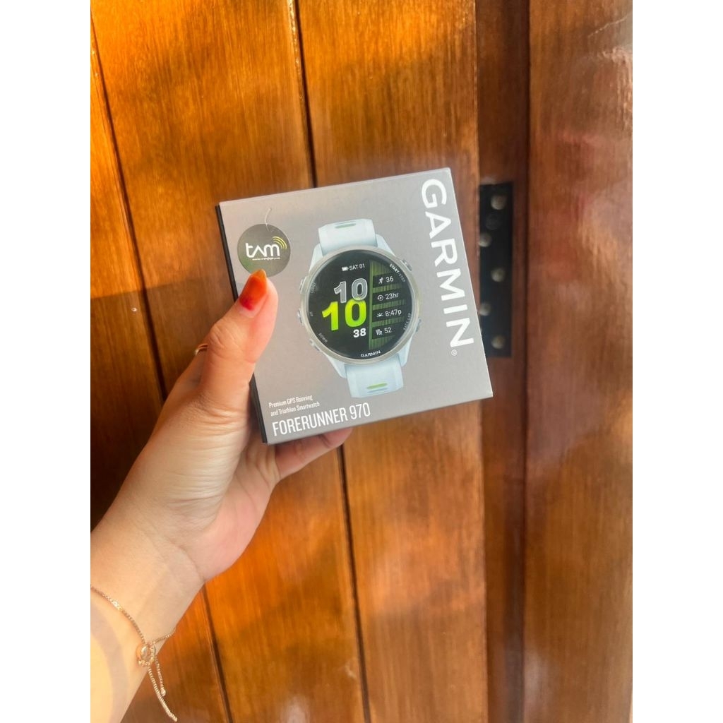 garmin forerunner 970 amoled bisa tuker tambah