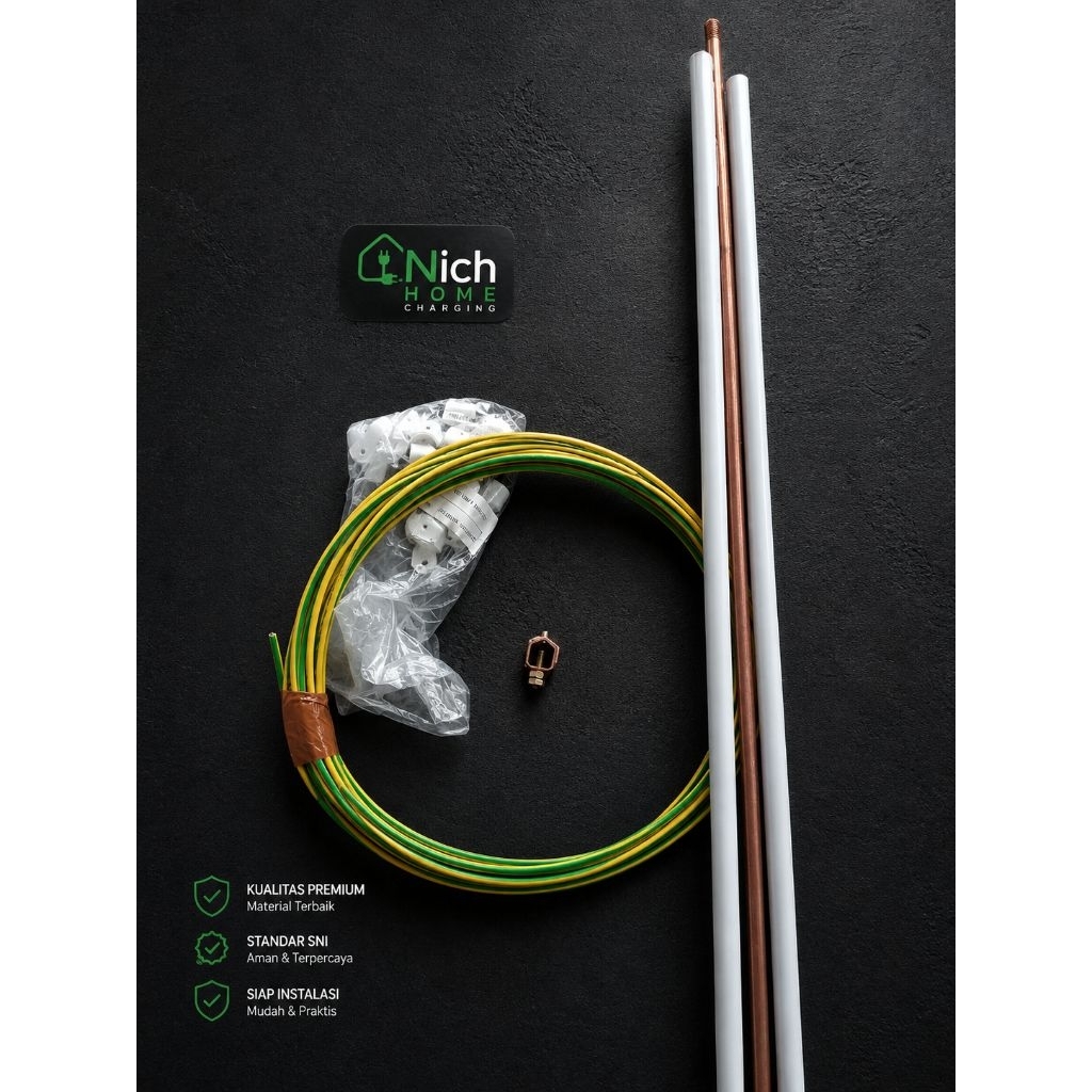 Paket Grounding | Home Charging | Mobil Listrik