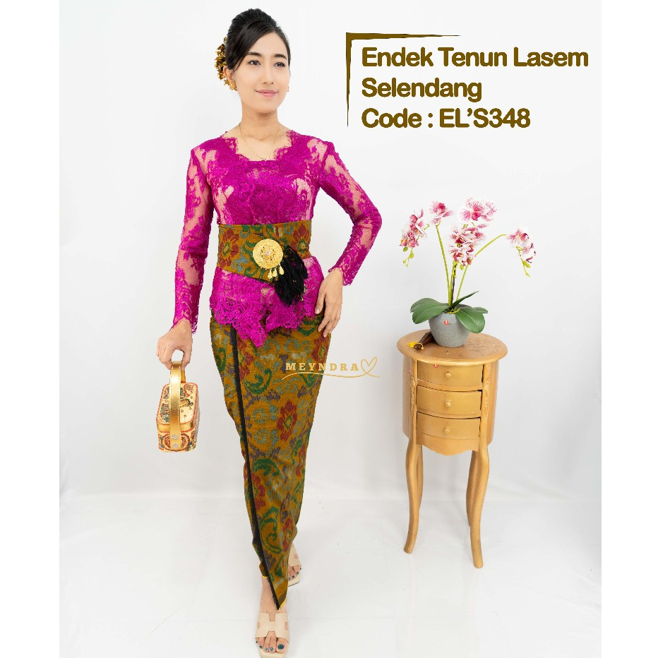 MEYNDRA BUSANA-- Endek Tenun Lasem Selendang/Endek Bali/Endek Set Selendang/Endek Semi Mastuli/Endek
