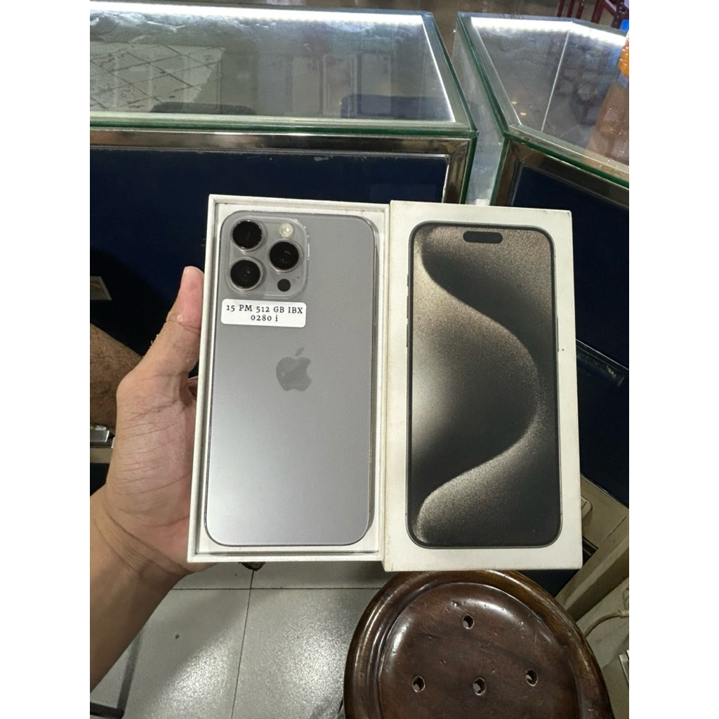 iphone 15 promax 512 gb second ibox