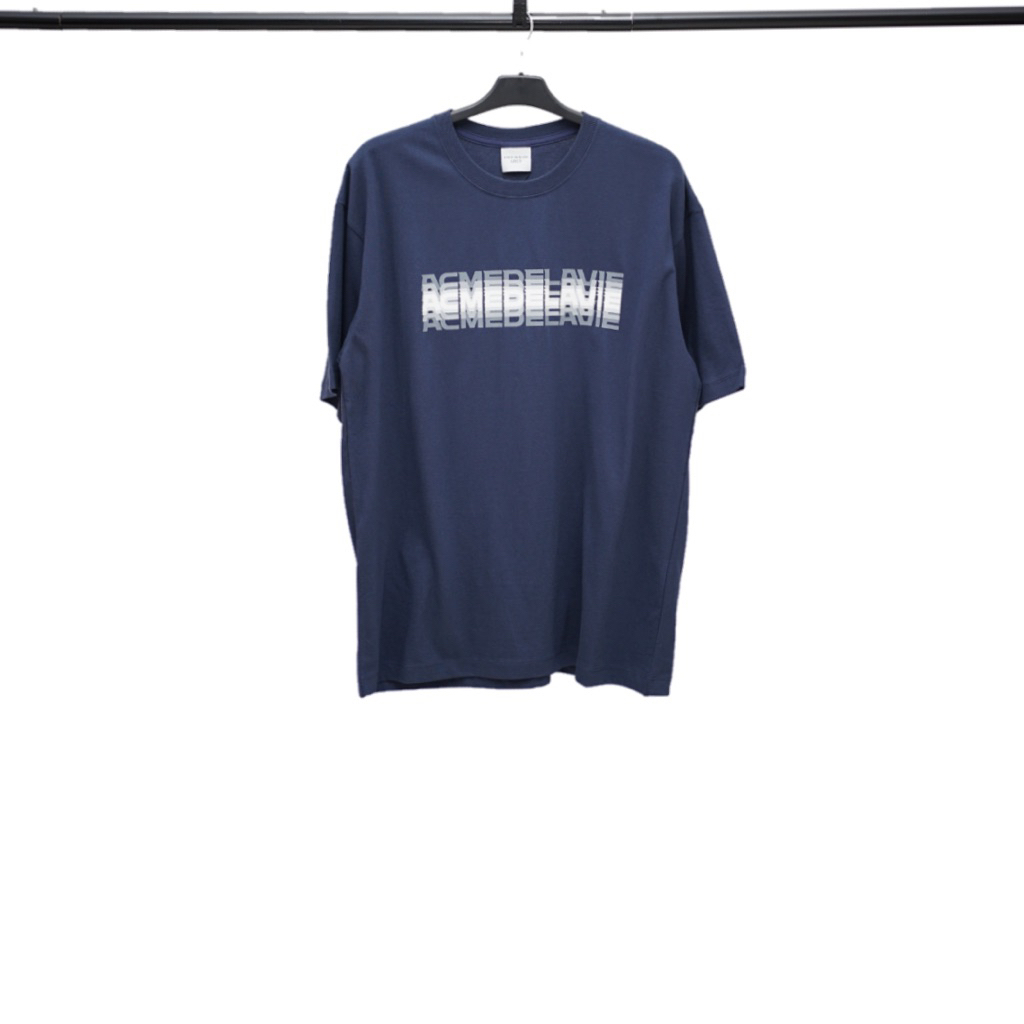 ADLV SHAKE LOGO TEE NAVY (100% Original)